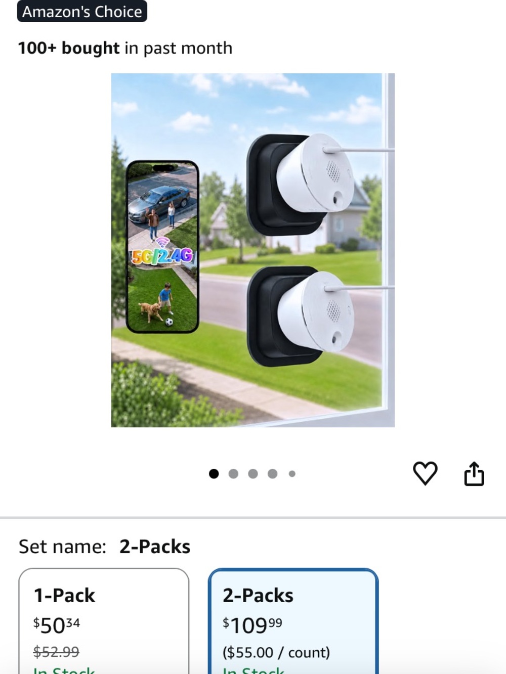 2-pack window camera (Symynelec)